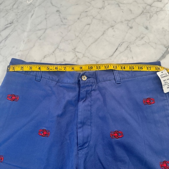 NWT Orvis Charleston Embroidered Shorts with Lobsters- SZ. 38 - Picture 5 of 8